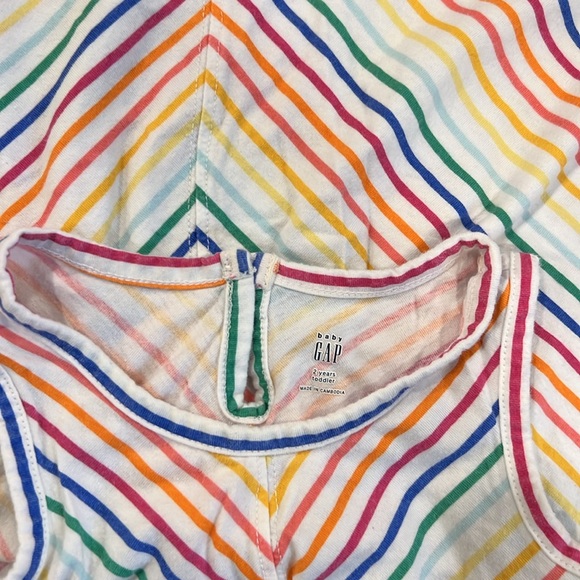 Baby Gap Toddler Print Tank Swing dress 2T - Picture 4 of 8